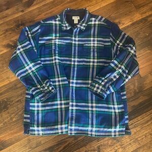 LL bean flannel jacket